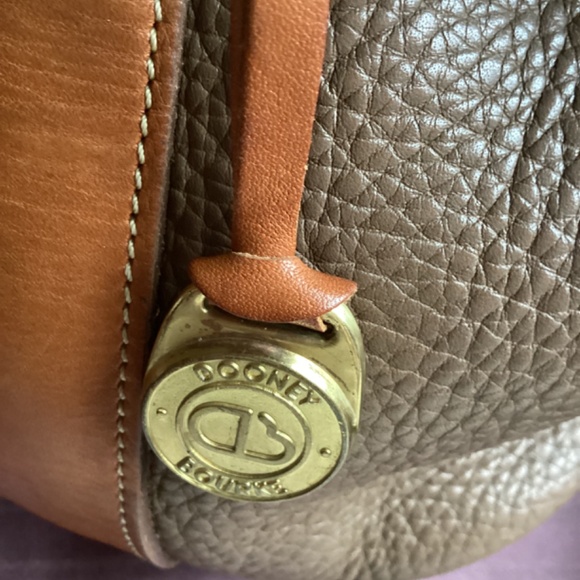Authentic Vintage Dooney&Bourke Pebbled Leather Drawstring...